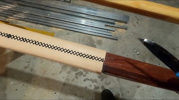 Building a SCAMP part 081 - Spar Leathering