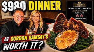 $980 Dinner at Gordon Ramsay’s 2 Michelin Star Restaurant | Worth It