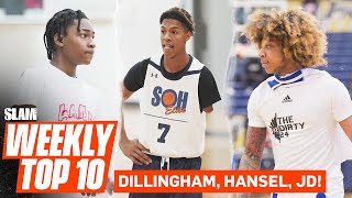 AAU is Back!!! JD Davison, Hansel Enmanuel, \& Rob Dillingham Had WILD Weekend! | SLAM TOP TEN 🔥