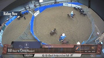 Big Sky Ranch Sorting Saddle Series #4 - OPEN - Round #1 - Ride #2