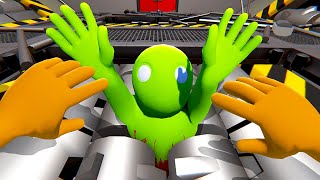 Throwing GANG BEASTS Characters Into a Shredder - Bonelab VR Mods