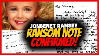 BREAKING: JonBenet Ramsey Case SOLVED and Handwriting on Ransom CONFIRMED by Tyler Feller 41,066 views 9 months ago 12 minutes, 45 seconds