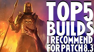Top 5 Best Builds I Recommend For Last Epoch Patch 8.3 | Last Epoch Build Guides