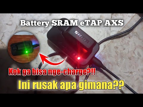 How to Fix Charging Battery SRAM eTAP AXS. Cara Troubleshooting Battery SRAM eTAP Gagal Cas!