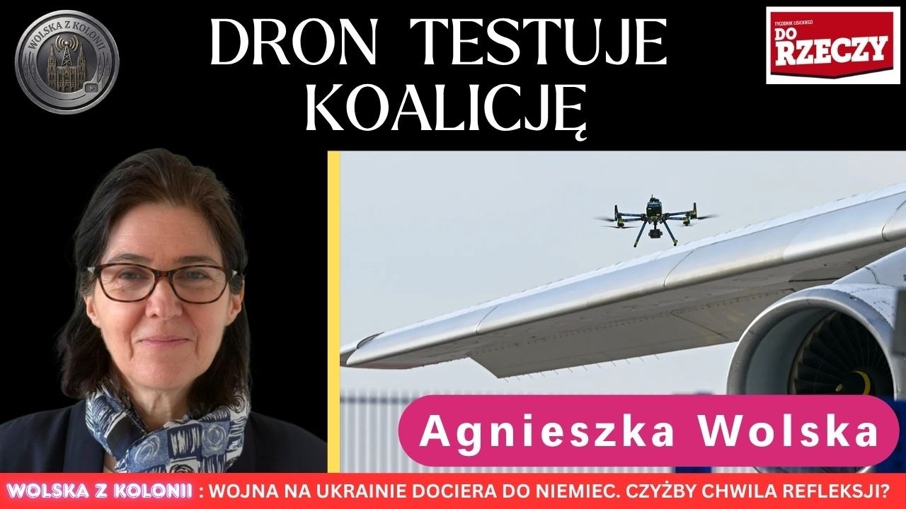Miniatura: Dron sprawdza niemiecką gotowość. Panika,...