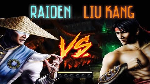 Every Time Raiden & Liu Kang Fought Each Other-Mortal Kombat (2009-2019)