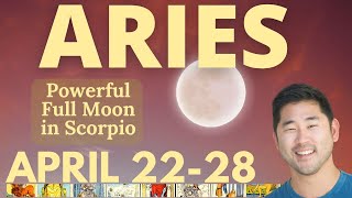 Aries  YOUR BIG MOMENT HAS ARRIVED! THIS WEEK IS ONE FOR THE BOOKS  APRIL 2228 Tarot Horoscope ♈