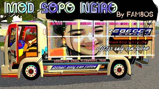 SHARE LIVERY DAN MOD BUSSID TERBARU SOPO NGIRO BAGASI ID BY FAM8OS