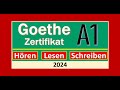 Start Deutsch A1 Hören, Lesen modelltest 2024 mit Lösung am Ende || Vid - 209