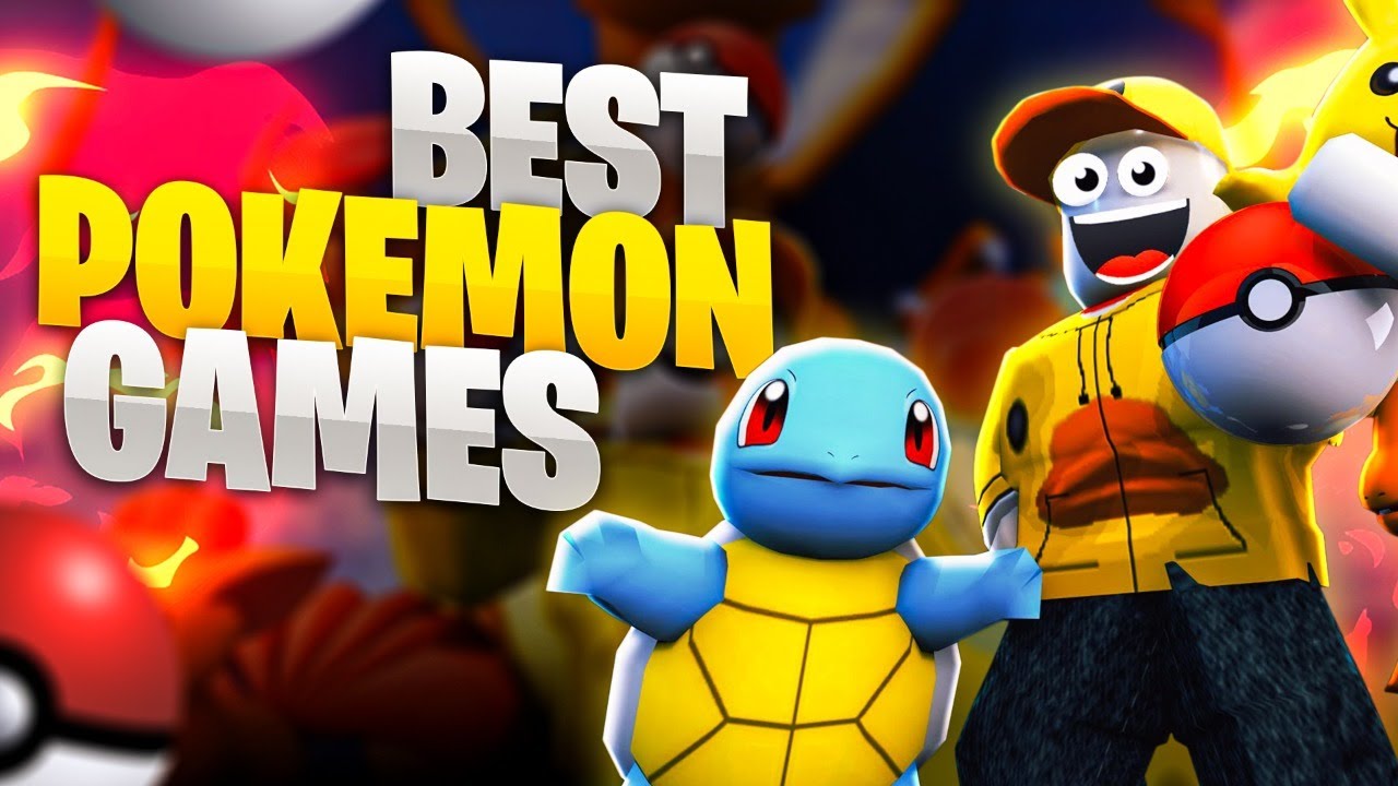 Best POKEMON GAMES to play on Roblox in 2022! YouTube
