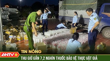 Triệt phá đường dây sản xuất thuốc bảo vệ thực vật giả ở Bắc Giang | ANTV