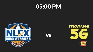 LIVE🔴NLEX vs TROPANG 5Gtnt