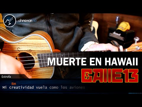 Como tocar Muerte en Hawaii CALLE 13 en UKULELE | Acordes Ritmo  Christianvib - YouTube