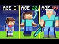 Surviving 99 Years As HEROBRINE In Minecraft!