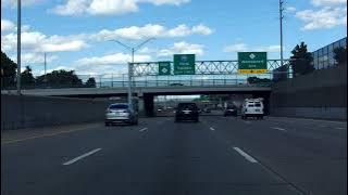 Davison Freeway (M-8) eastbound