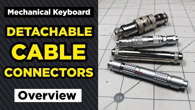 DIY Mini XLR Connector Tutorial - Mechanical Keyboard Custom Cable 