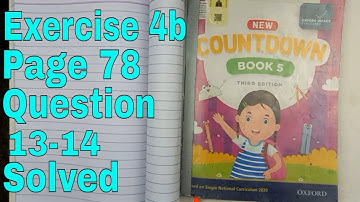 Oxford Countdown book 5 third edition exercise 4b  question 13- 14