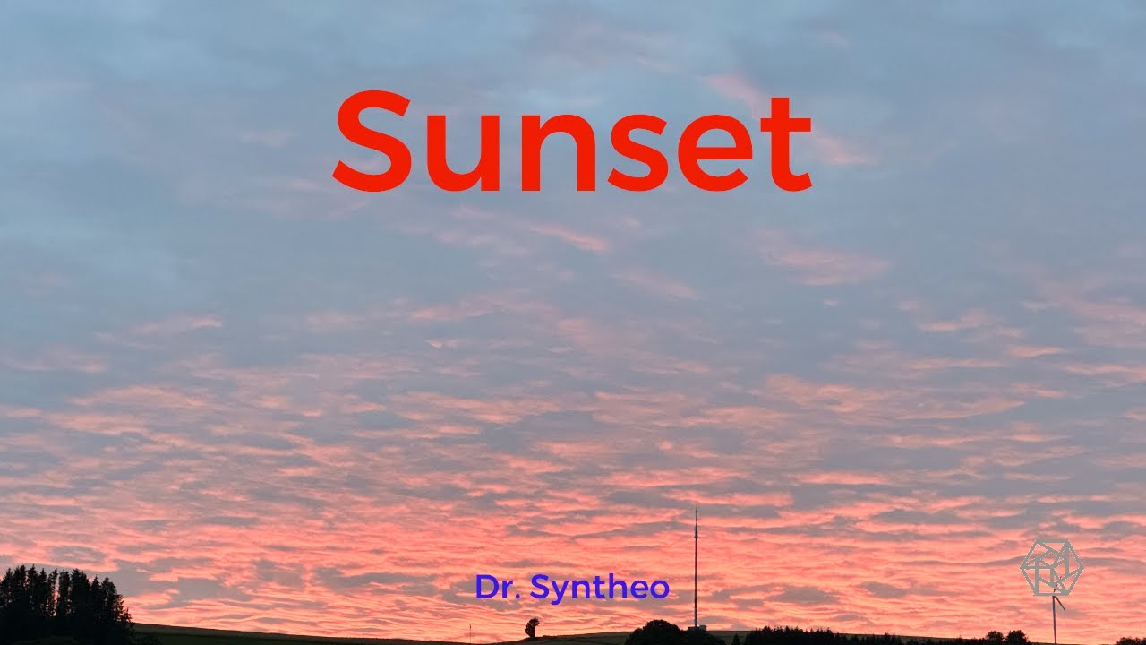 Sunset | a soundtrack of a sunset | Novation Peak and Hydrasynth | Ambient