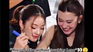 Lena Miu Fanmeet #lenamiu #miulena #miunatsha #lenalalina #thaiglseries #trending #viral #lgbt #wlw