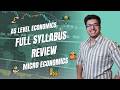 AS MICRO ECONOMICS FULL SYLLABUS | AS LEVEL 9708 ECONOMICS |BY SAAD HASSAN