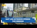 East link extension opens to riders saturday after nearly a decade of construction