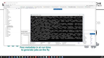 Load massively MongoDB from a DB using Pentaho Metadata Injection