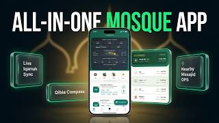 MosqueHood App Walkthrough — Find Nearby Mosques, Live Iqamah & Islamic Tools 🕌MosqueHood Mobile App screenshot 2