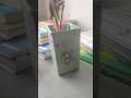 Diy Easy pen holder 👀🤞#diy #shorts #penholdercraft #craft#fypシ#viral