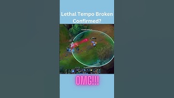 WTF is Lethal Tempo?! 🤨 #shorts #leagueoflegends #lolshorts