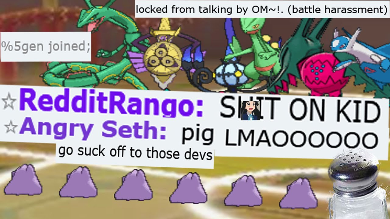 ЗАПРЕЩЕННАЯ ULTRA SALTY POKEMON SHOWDOWN