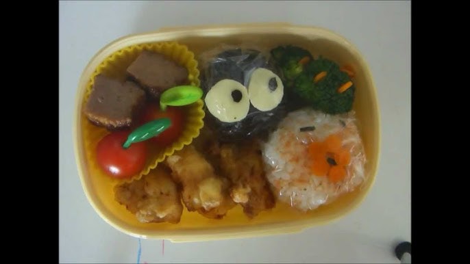 Totoro Bento まっくろくろすけ弁当 簡単キャラ弁トトロジブリ Youtube Totoro Bento まっくろくろすけ弁当 簡単キャラ弁トトロジブリ Youtube
