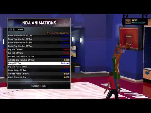 NBA2K16 Best Dunk Packages (For Posters And Consistency)