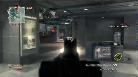 Demolition Arkaden Triple kill feed Scar-L CoD MW3