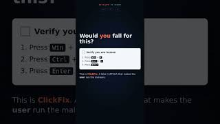 Full ClickFix Attack: How L1, L2 & L3 SOC Analysts Triage It #shorts Update