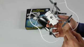 Parrot Minidrone Airborne Cargo Drone MARS - Unpacking Unboxing  Configuration TEST PL - YouTube