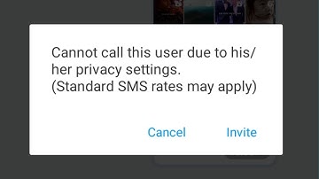 Cannot Call this user due to his/her Privacy Settings imo account Problem Fixed