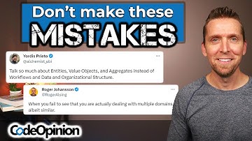 The WORST Domain Modeling Mistakes!