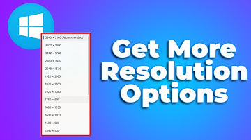 How to Get More Resolution options in Windows 10/11🔧 (2024) (Full Guide)