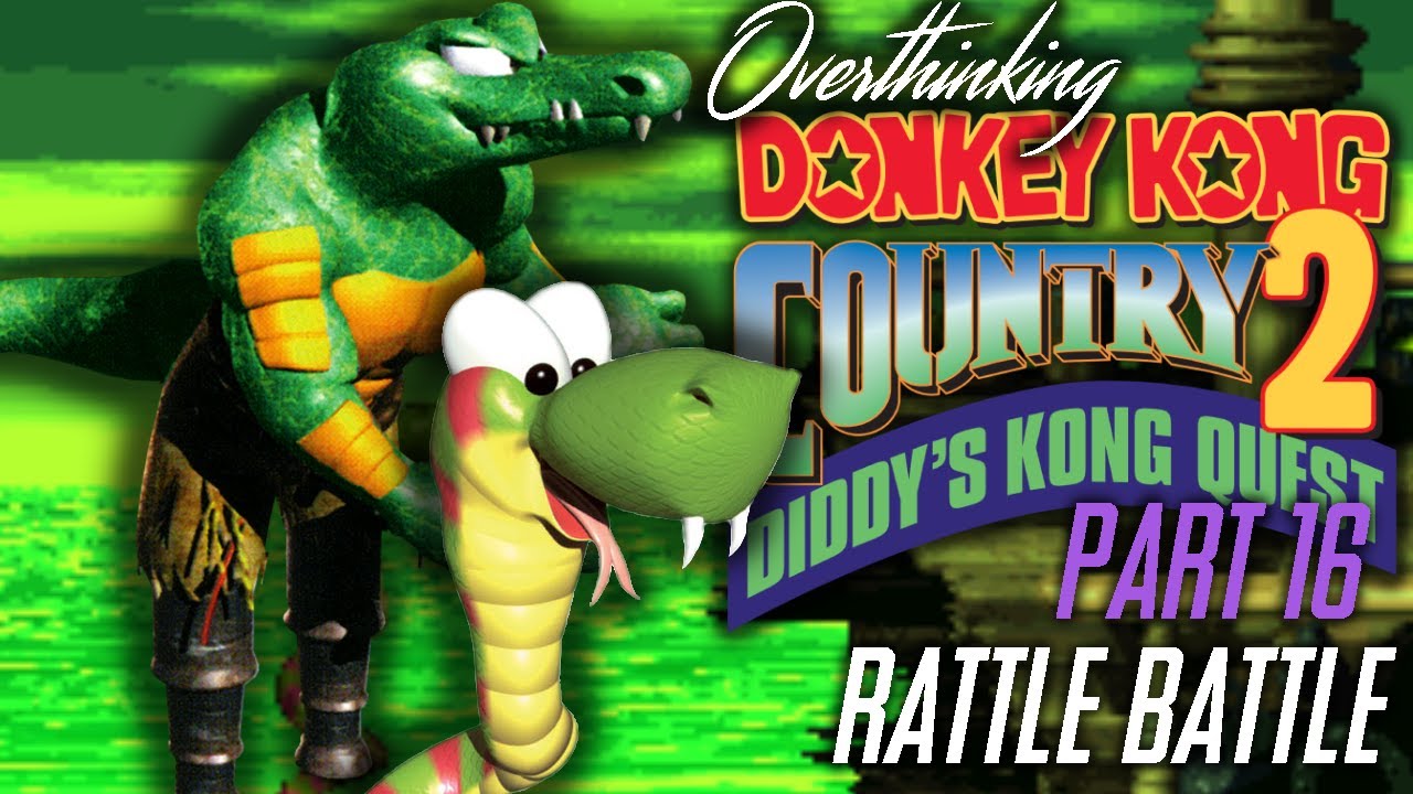 Overthinking Donkey Kong Country 2, Part 16: Rattle Battle - YouTube
