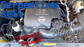 Belt Replacement | 2004-'15 Titan/Armada/Pathfinder/QX56
