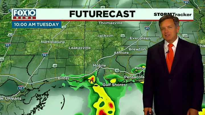Weather Outlook for Monday, August 8, 2022, from FOX10 News