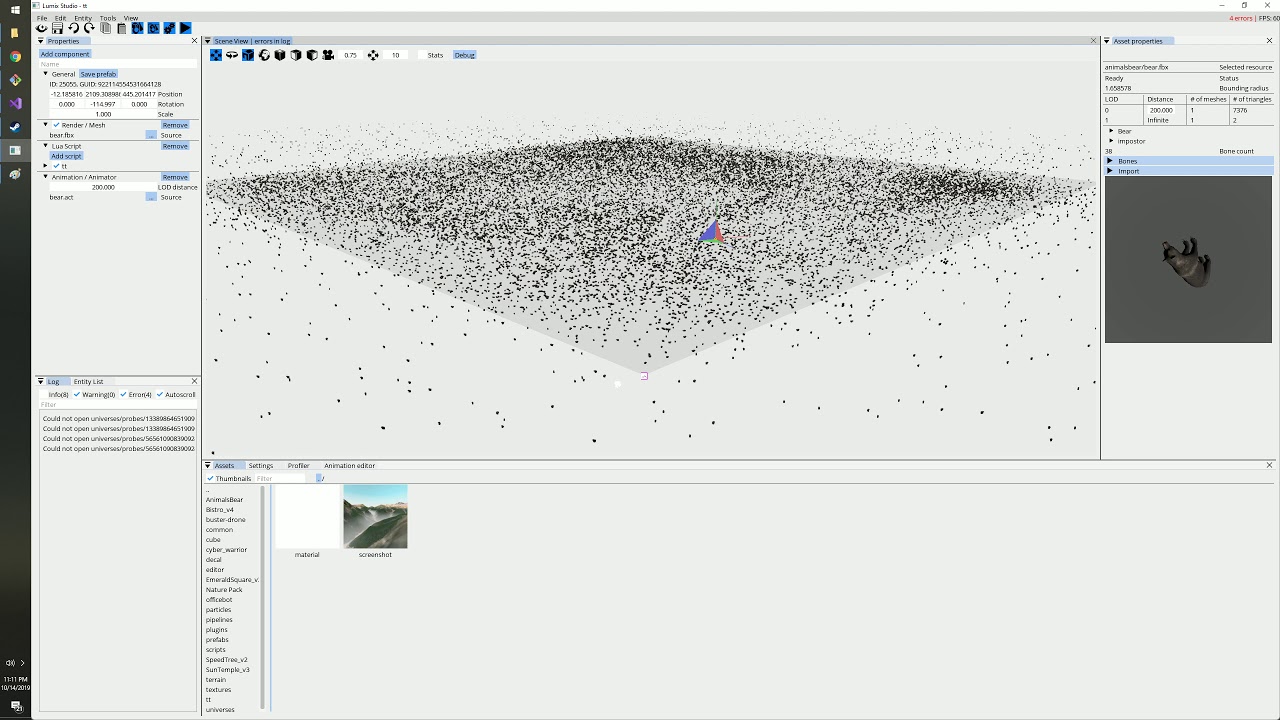 25K animated entities - YouTube