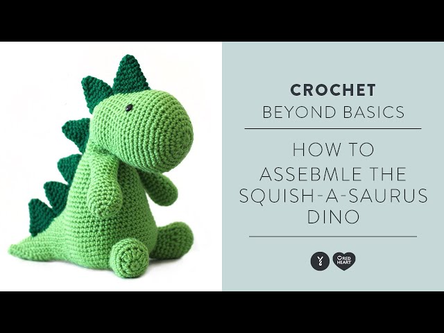 Savvi The Dinosaur Amigurumi Crochet Kit– Wool Couture