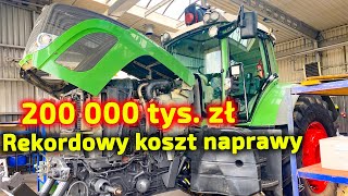 Замена двигателя в тракторе Fendt 936 - 100 000zł👉 другой оплатит остальные детали и расходы