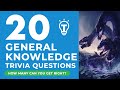 20 Trivia Questions - General Knowledge Quiz Ep.17 ❓🤔