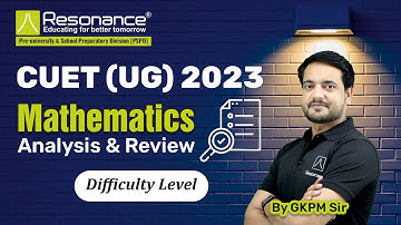 CUET UG 2023: | Complete Paper analysis of Mathematics |