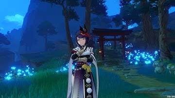 Poco X3 GT Genshin Impact gameplay Inazuma - High settings 60 fps