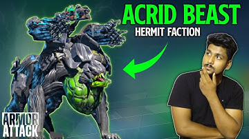 Armore Attack Acrid Gameplay | Acrid Hermit Hangar | #armoreattack