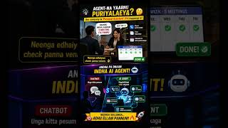 AI Agent Explained in 1 Min 🤖 | Chatbot vs Agent 🔥#tamiltech #aitools #agent #chatgpt #aivideo