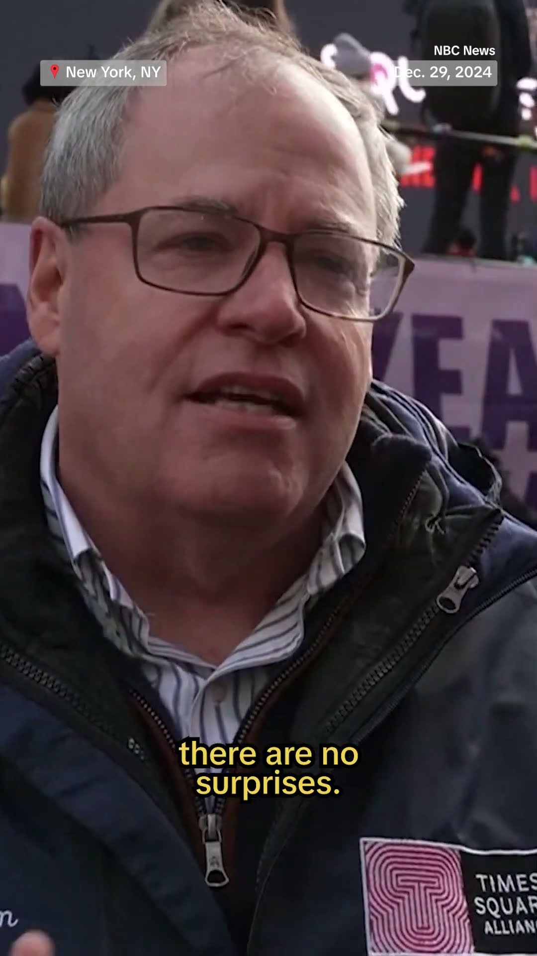 New Year's Eve confetti test held in Times Square